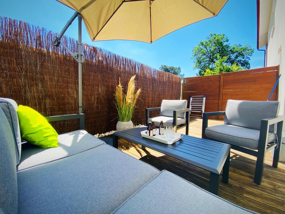 Appartement Tout Confort, Belle Terrasse. Biscarrosse Exterior photo